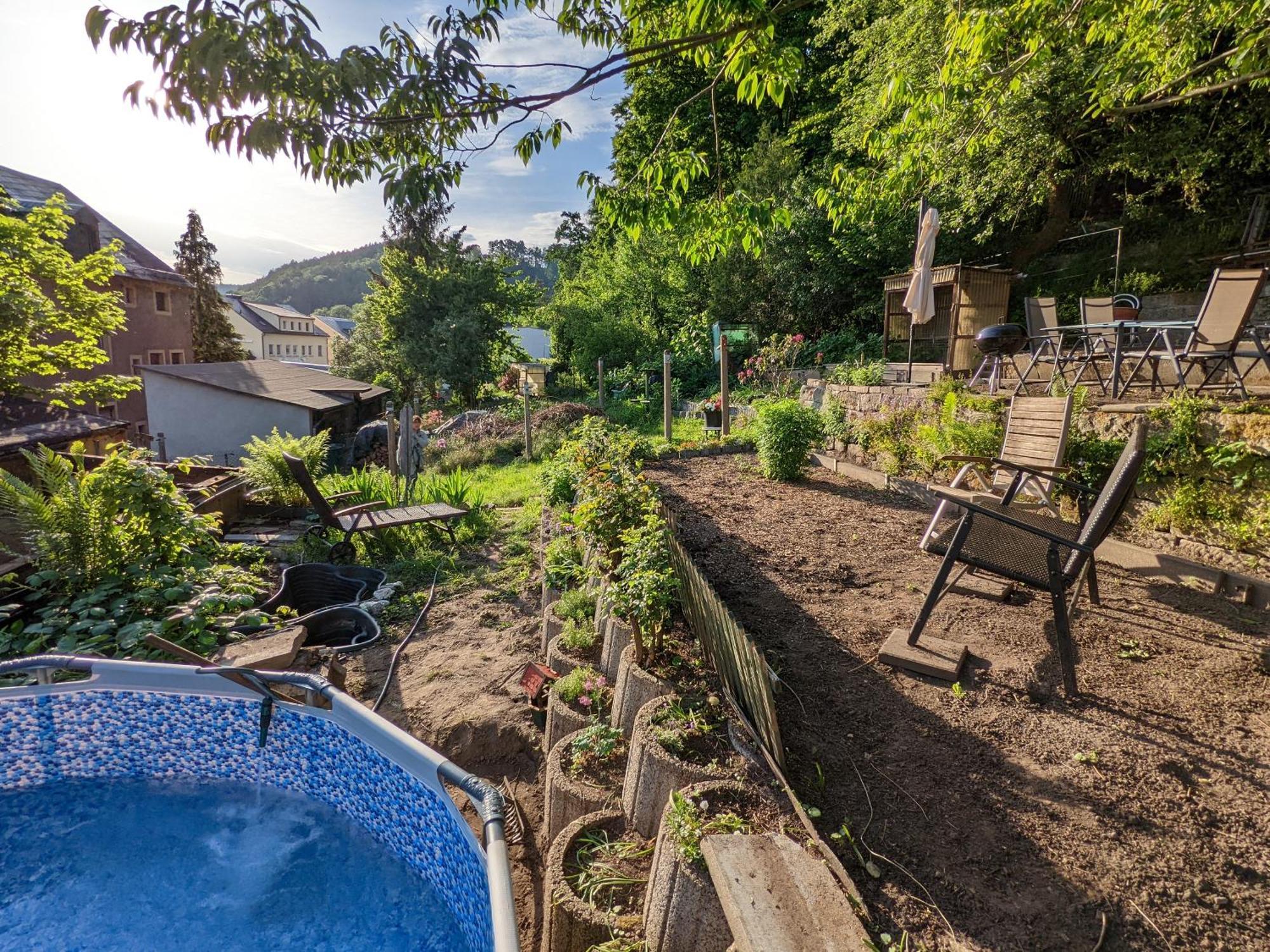 R3 - Urlaubsmagie - Helle Wohnung Mit Garten & Pool Rathmannsdorf Экстерьер фото